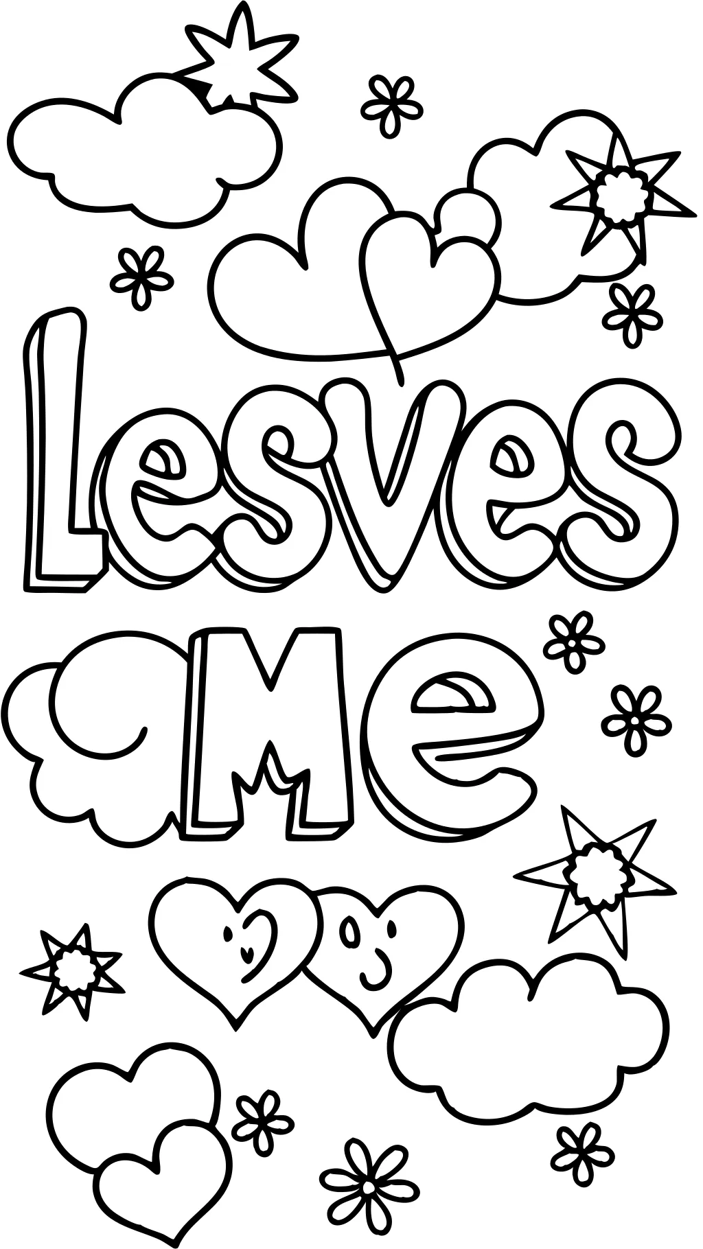 Jésus Loves Me Coloring Page imprimable